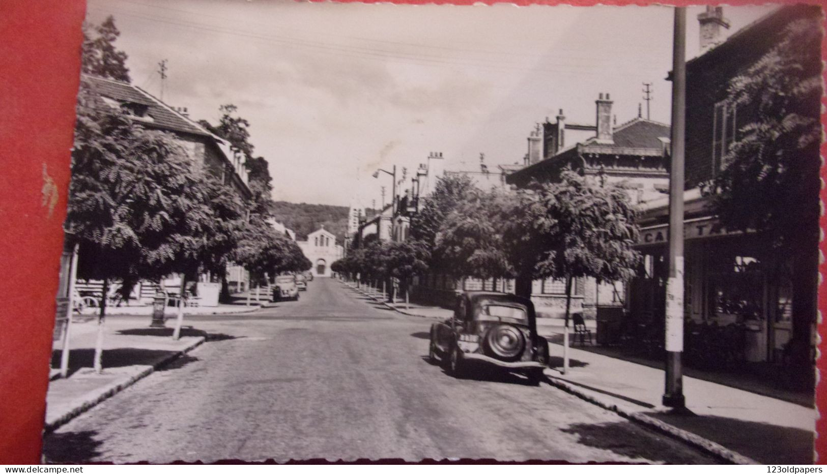 SAINT LEU LA FORET  1956 AVENUE DE LA GARE 2CV - Saint Leu La Foret