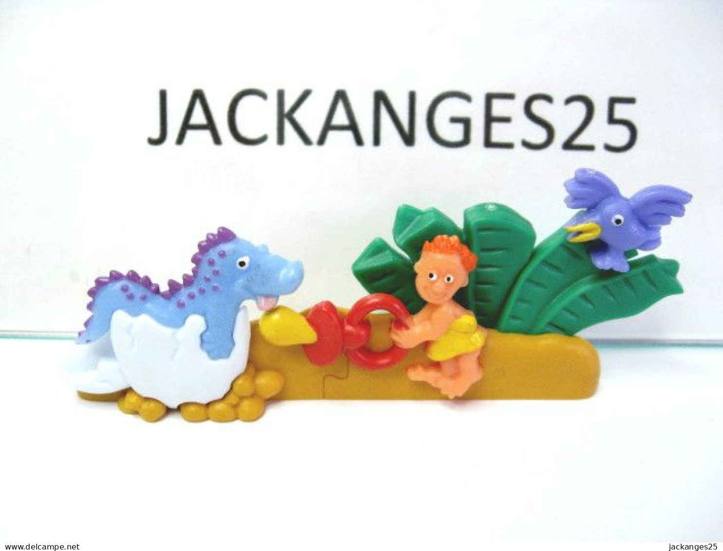 KINDER 4. 650579 DINO 2 PUZZLE 1997 + BPZ - Puzzels