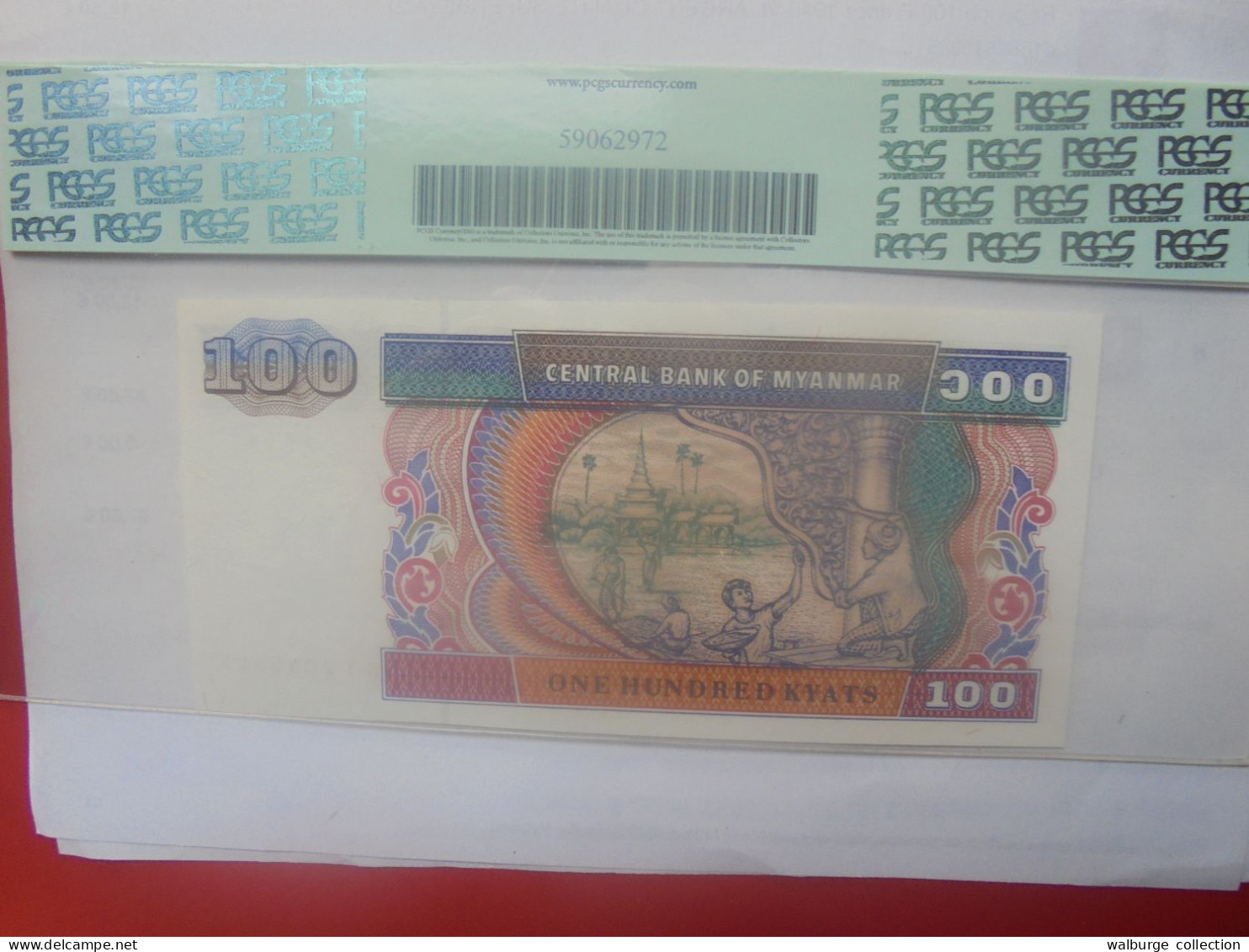 MYANMAR 100 KYATS 1994 Neuf Avec GRADE (B.33) - Myanmar