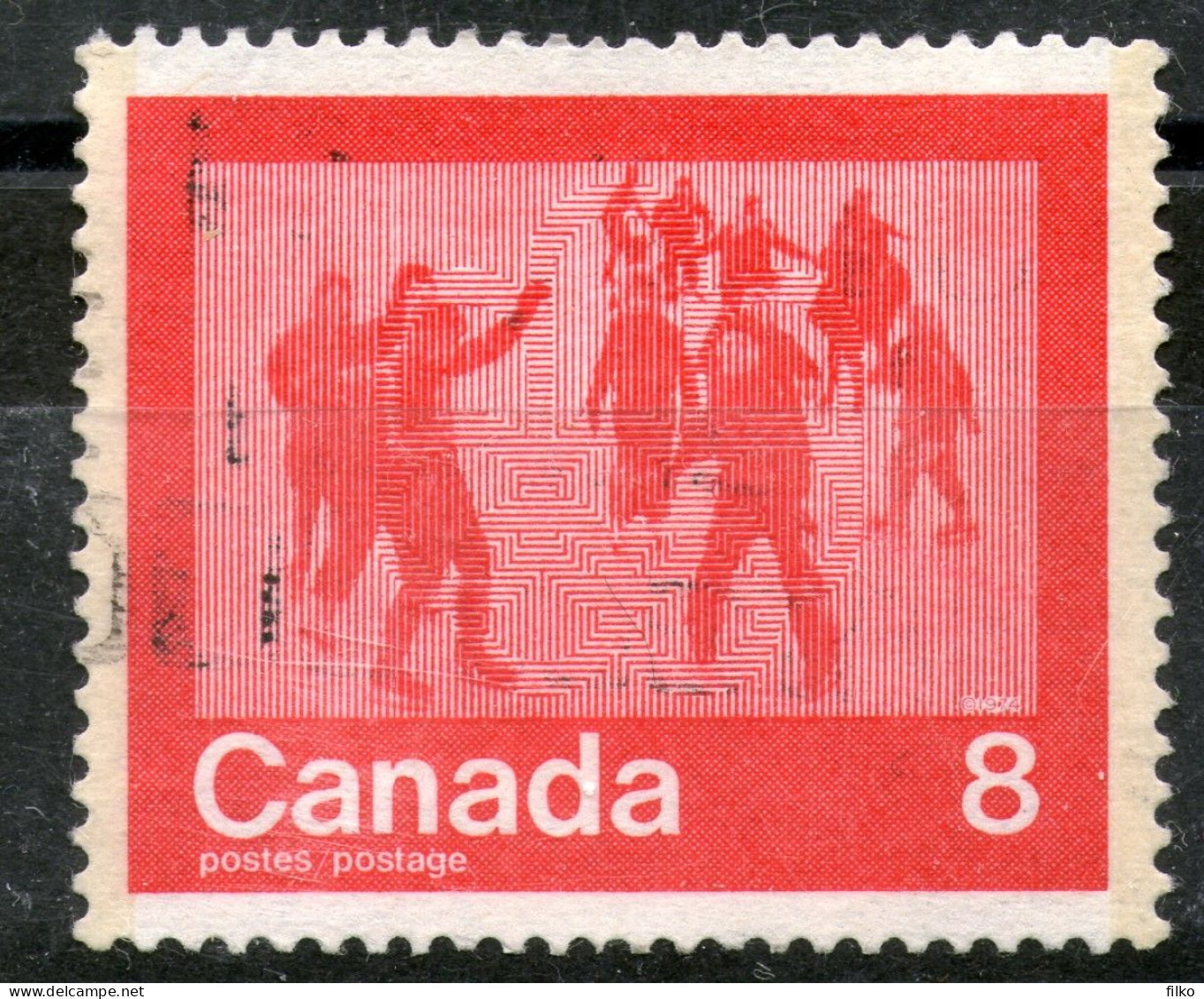 Canada,1974, Y&T547  Used As Scan - Usati