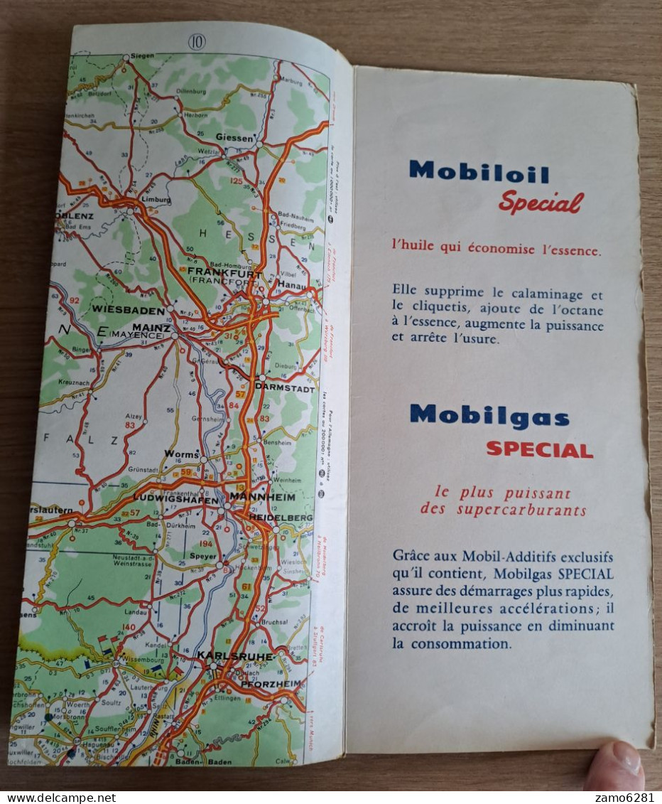 Cartes Michelin-Mobil - Grandes Routes De France Nord/Sud (le Lot) - Strassenkarten