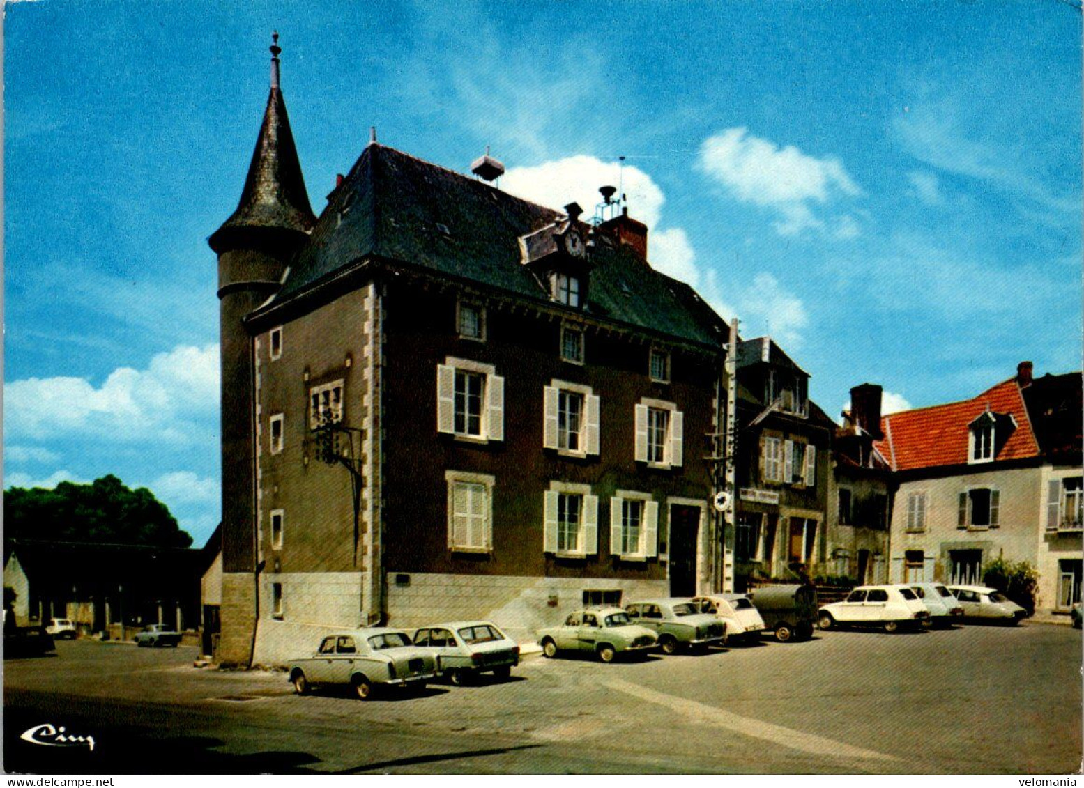 S15142 Cpm 23 Dun Le Palestel - Hôtel Des P.T.T. - Dun Le Palestel