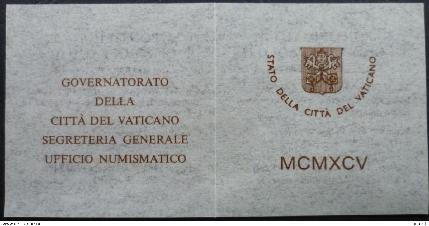 Vaticano - 500 Lire 1995 - Anno Internazionale Della Donna - Gig. 325 - KM# 259 - Vaticano