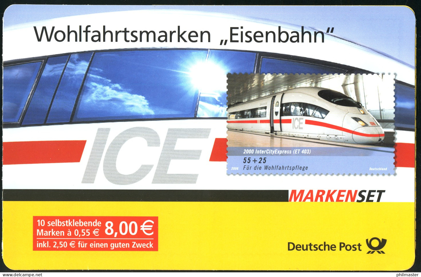 64 MH Eisenbahn, Versandstellenstempel Weiden 5.10.2006 - 2001-2010