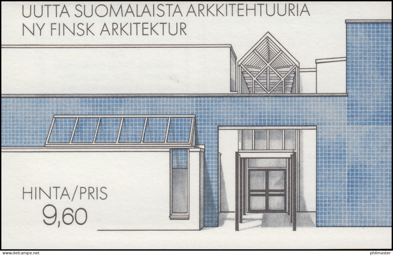 Finnland Markenheftchen 17 Architektur: Moderne Gebäude, ** Postfrisch - Cuadernillos