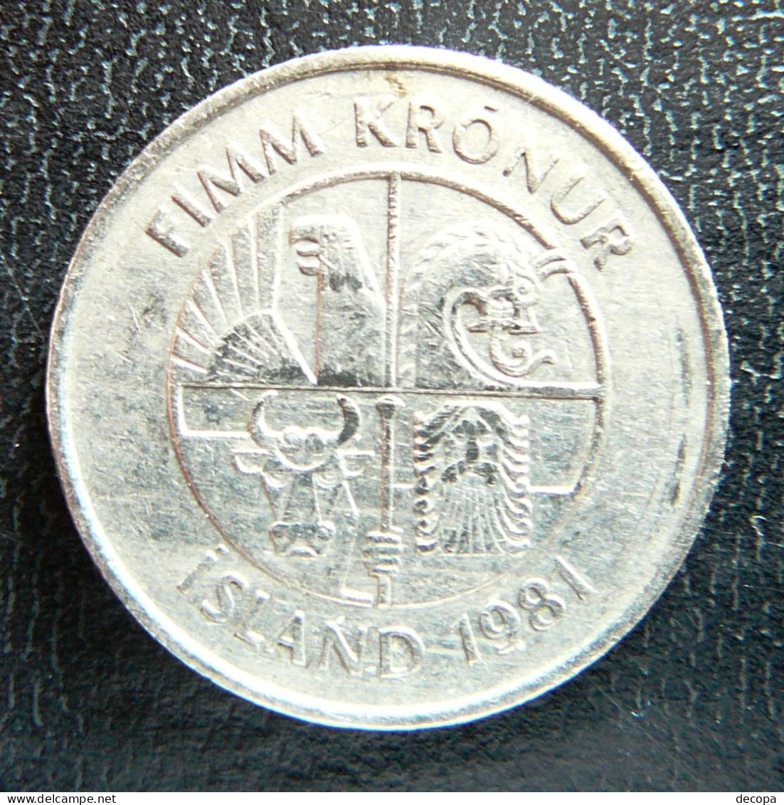 Iceland - Icelande - IJsland      5 KR  1981 - Islanda