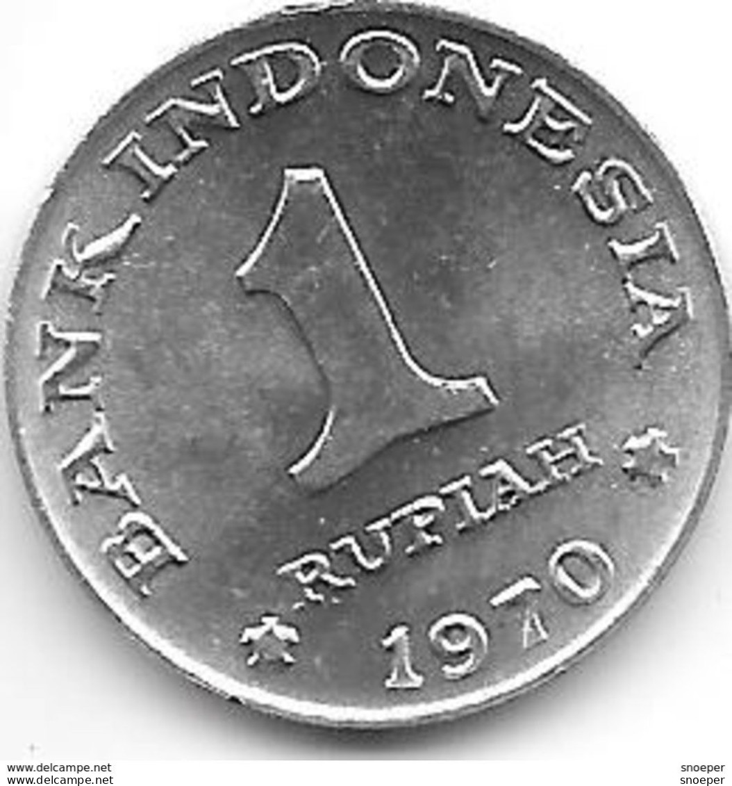 *indonesia 1 Rupiah 1970 Km 20 - Indonesia