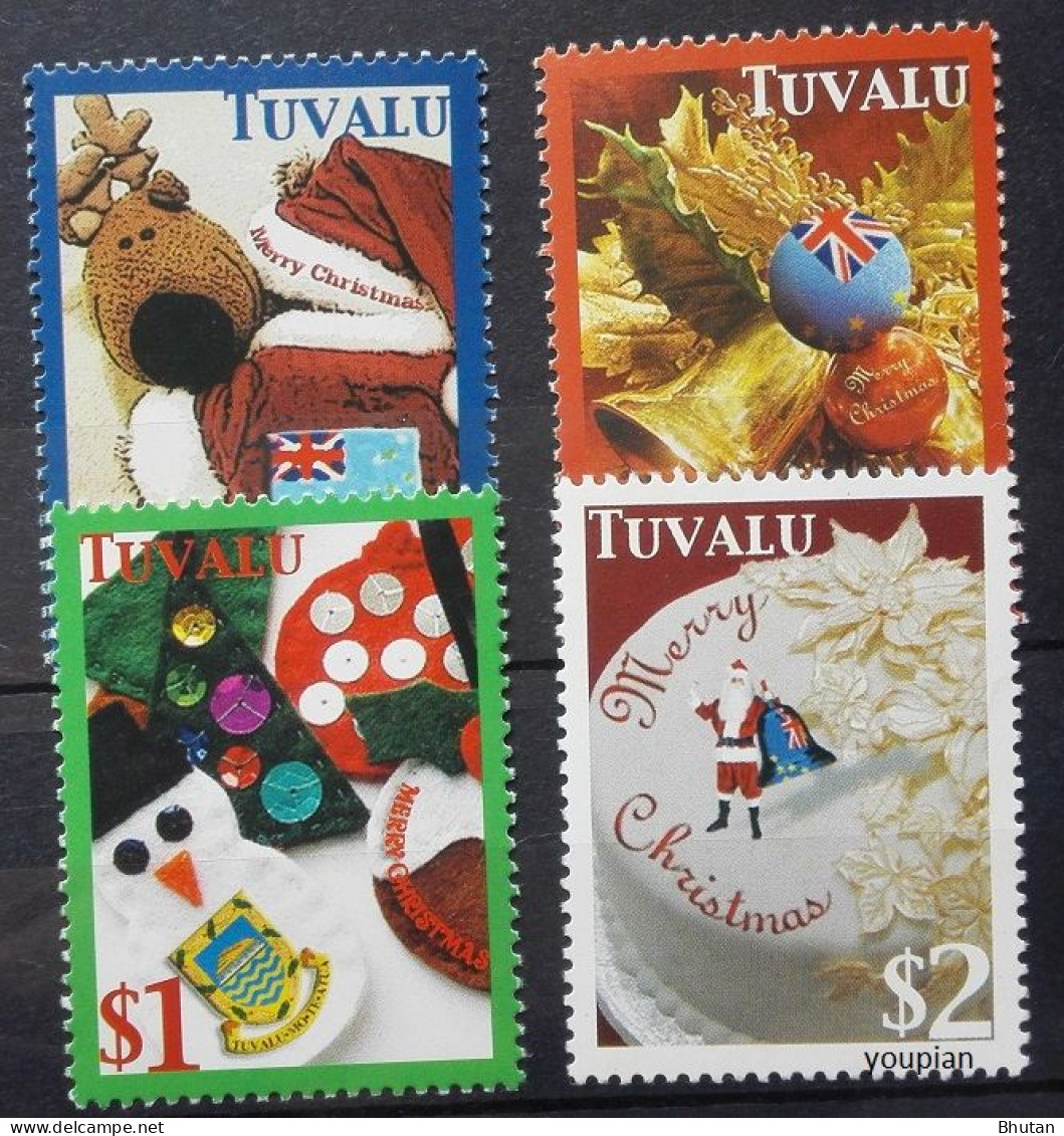 Tuvalu 2009, Christmas, MNH Stamps Set - Tuvalu