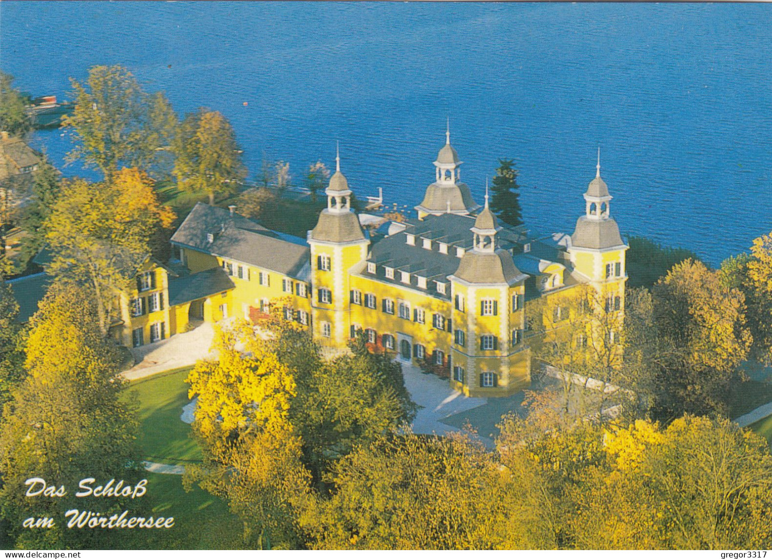 E4825) Das SCHLOß Am WÖRTHERSEE - Velden Im Herbst - - Velden