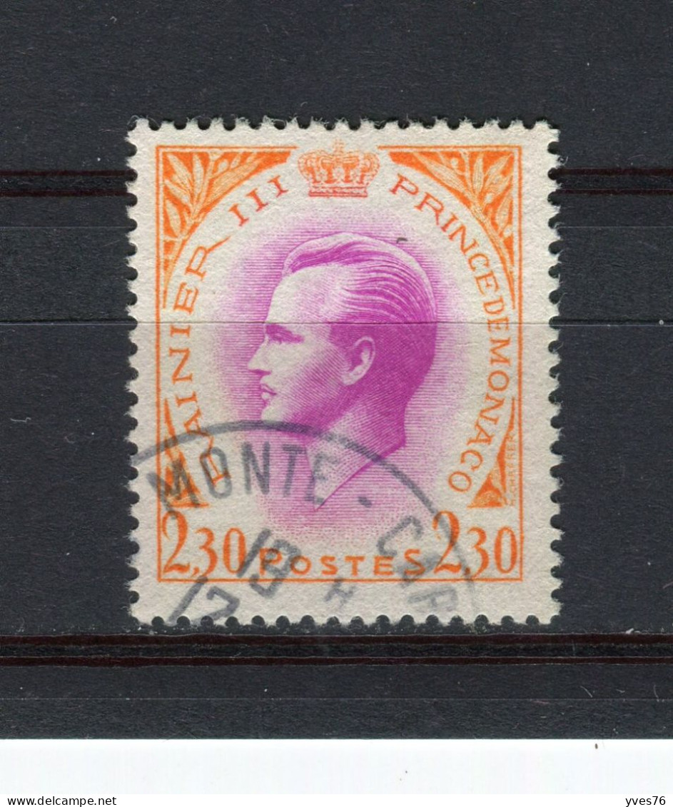 MONACO - Y&T N° 707° - Rainier III - Used Stamps