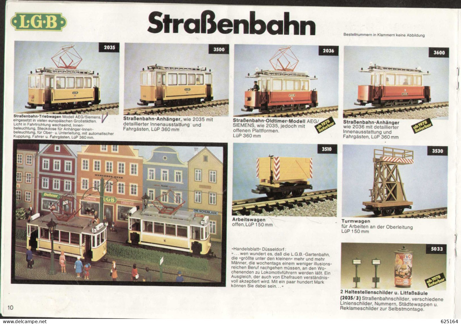 Catalogue LGB 1977/78 Großer Katalog - Die Bahn Für Den Riesenspaß - German