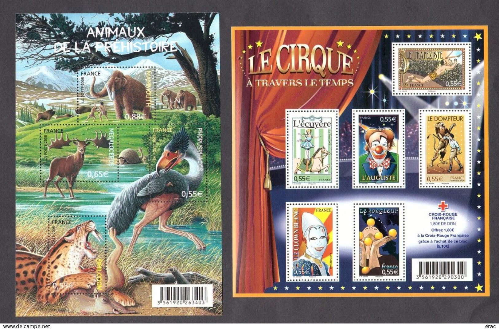 FRANCE - 2008 - Année complète - N° 4127 à 4323 (sauf 4130 et 4130A) - Neufs ** - 199 tp