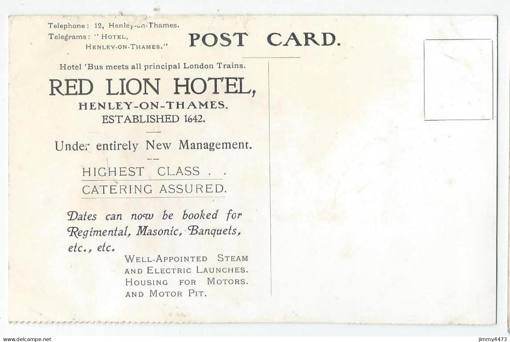 RED LION HOTEL - HENLEY-ON-THAMES - Oxfordshire England - Oxford