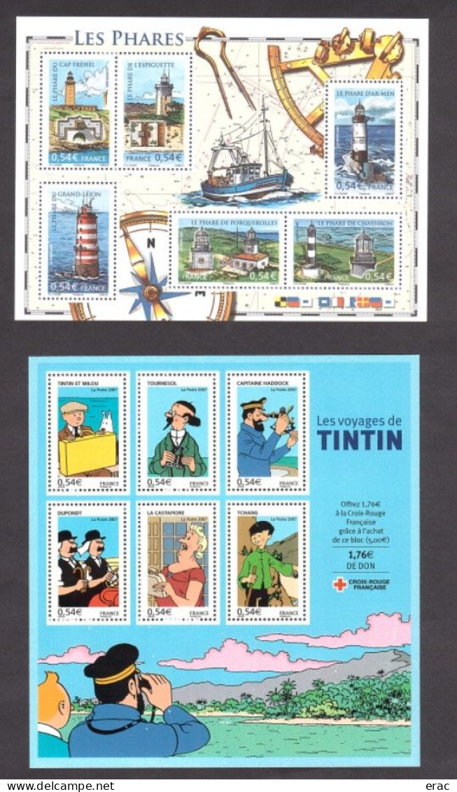 FRANCE - 2007 - Année complète - N° 3996 à 4126 - Neufs ** - 194 tp (les 135 + BF et carnets)