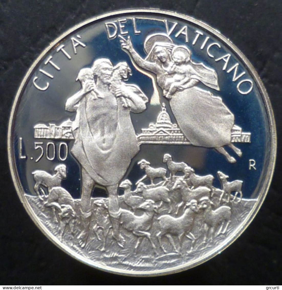 Vaticano - 500 Lire 1996 - 50° Sacerdozio Di Sua Santità Giovanni Paolo II - Gig. 329 - KM# 269 - Vaticano