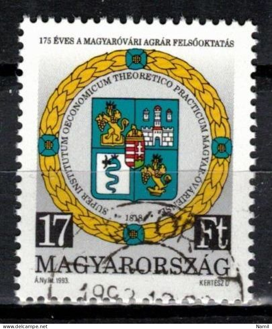 Hongrie 1993 Mi 4263 (Yv 3436), Obliteré, - Usado