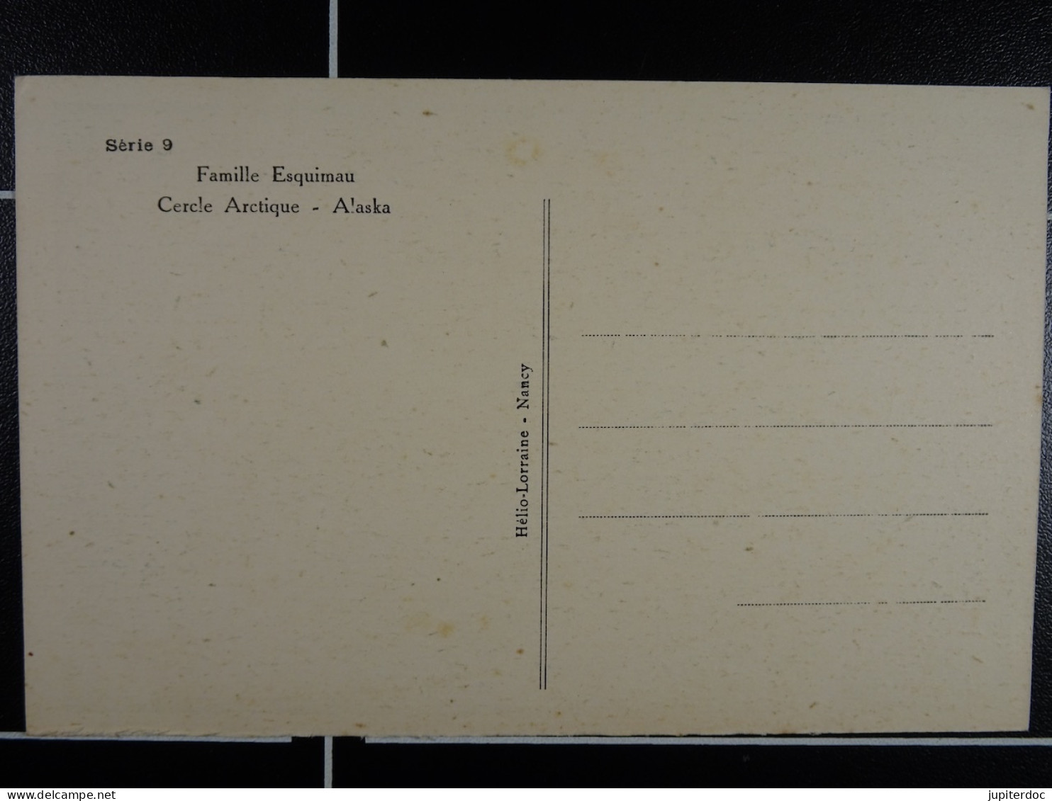 Cercle Arctique Alaska Famille Esquimau - Autres & Non Classés