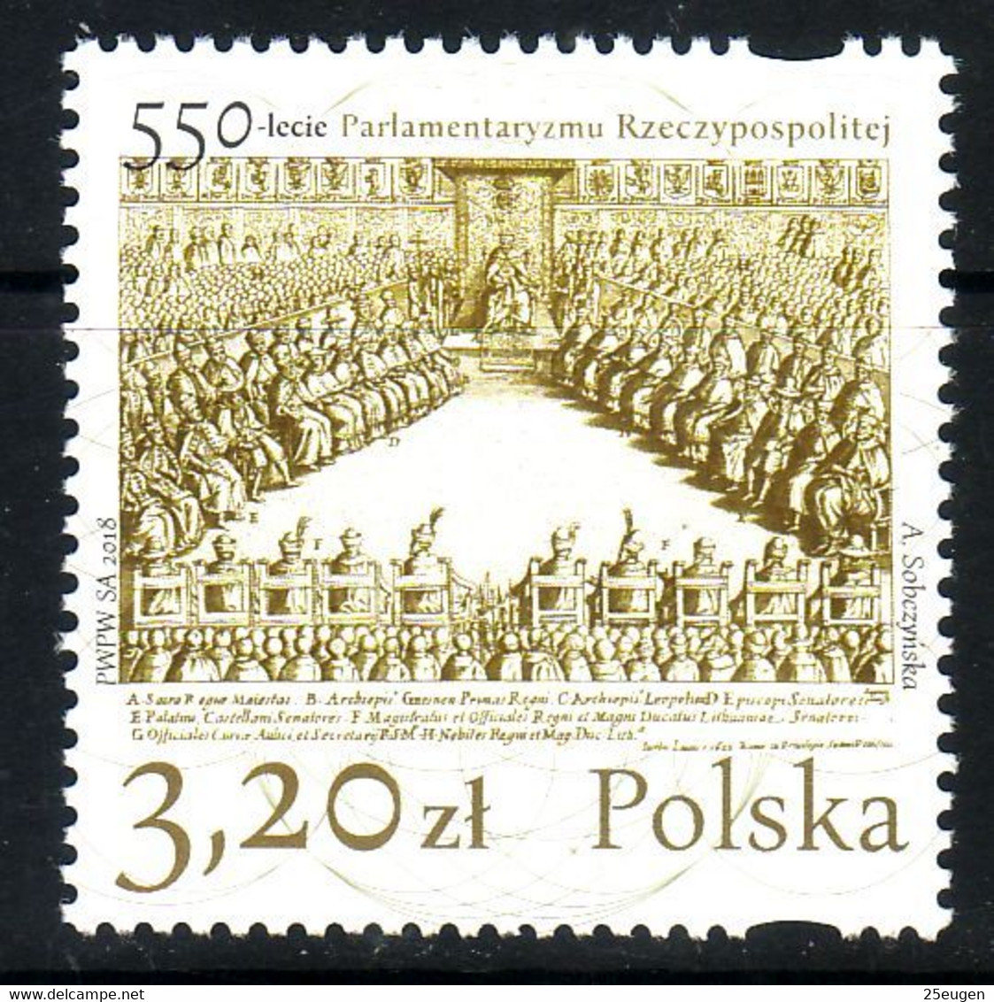 POLAND 2018 Michel No 4999 MNH - Unused Stamps