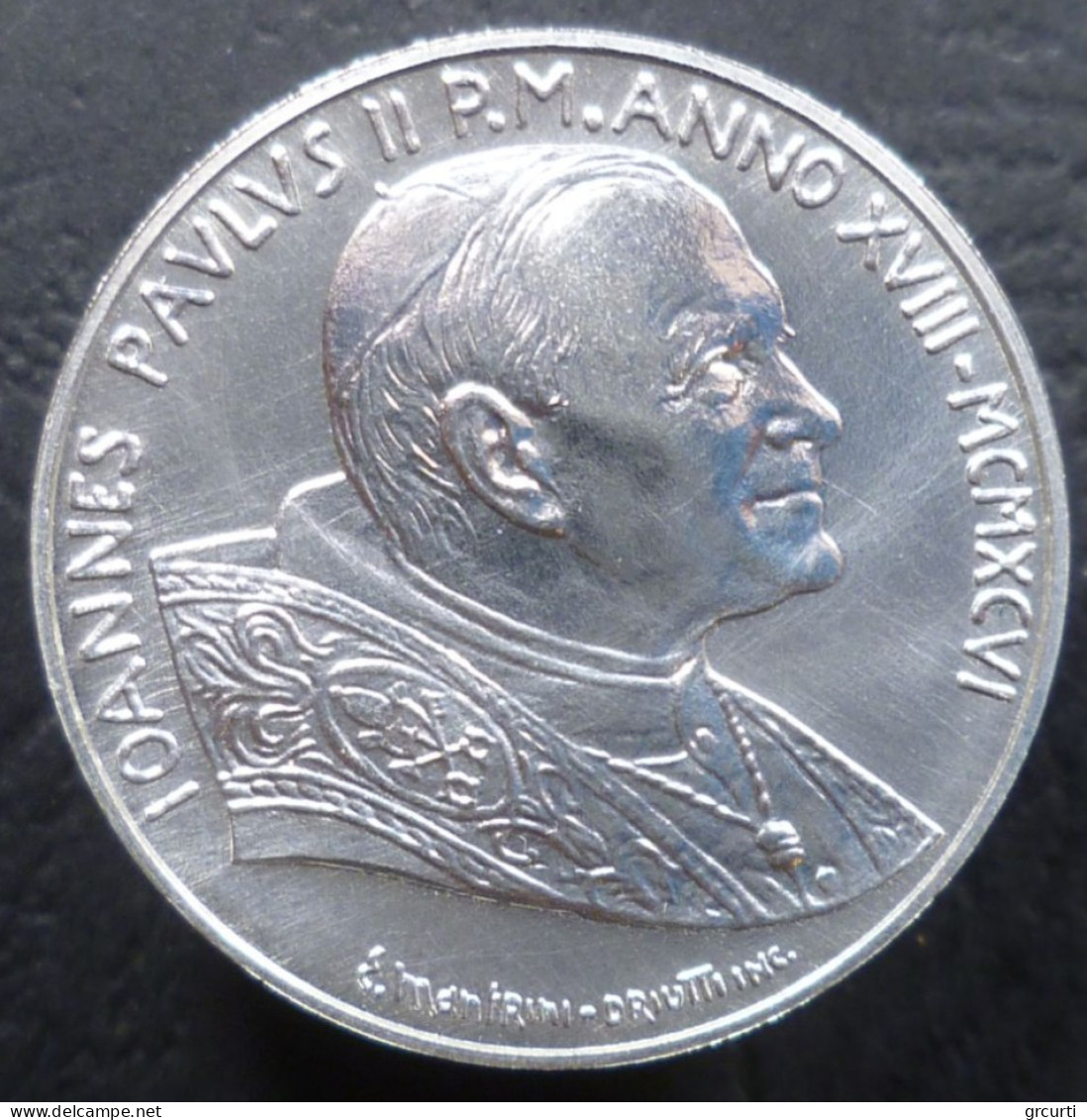 Vaticano - 500 Lire 1996 - 50° Sacerdozio Di Sua Santità Giovanni Paolo II - Gig. 328 - KM# 269 - Vaticano