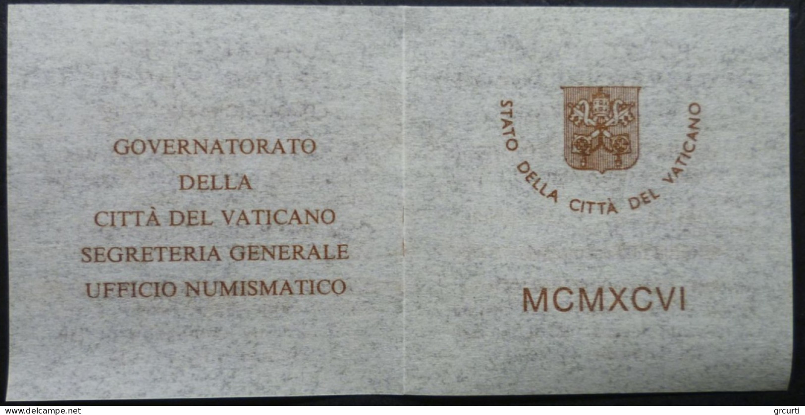 Vaticano - 500 Lire 1996 - 50° Sacerdozio Di Sua Santità Giovanni Paolo II - Gig. 328 - KM# 269 - Vaticano