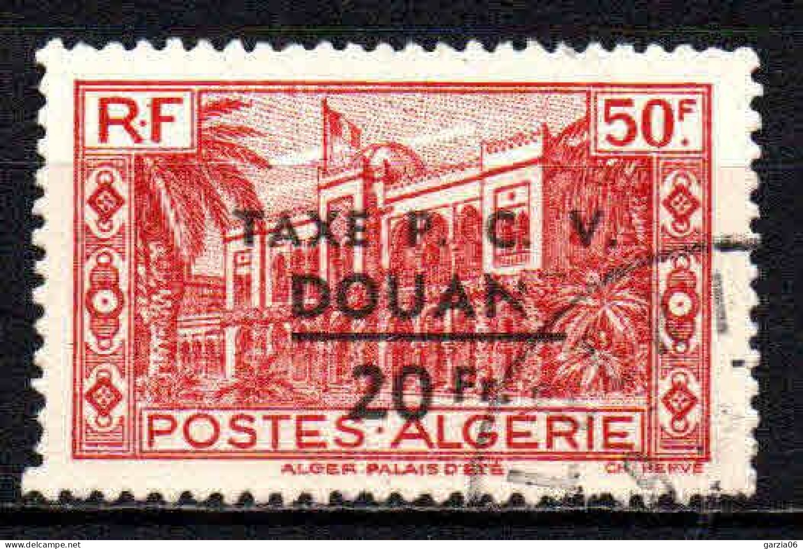Algérie - 1944  - Tb Taxe Douane N° 27 -  Oblit  - Used - Impuestos