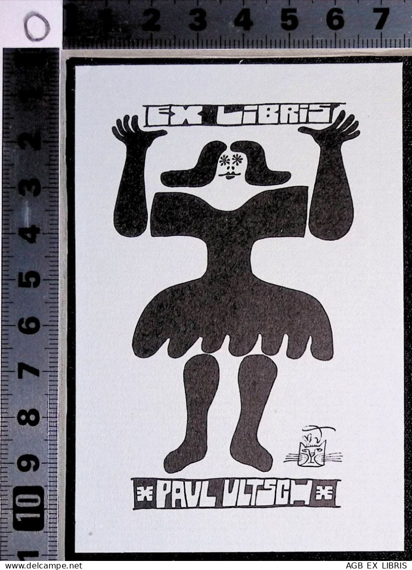 EX LIBRIS ANDRZEJ KOT Per PAUL ULTSCH L27bis-F01 - Ex-libris