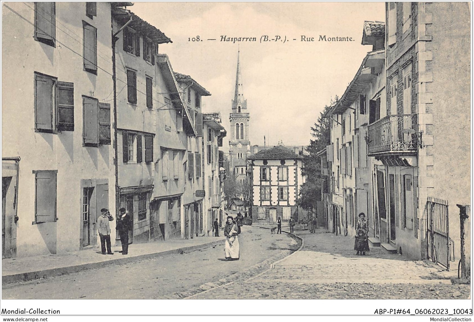 ABPP1-64-0004 - HASPARREN - Rue Montante - Hasparren