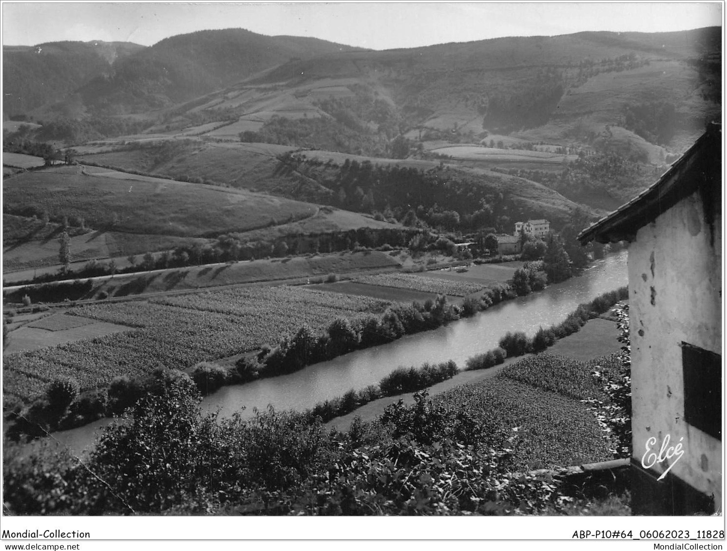 ABPP10-64-0898 - BIRIATOU - Regard Sur La Bidassoa Et L'Espagne - Biriatou