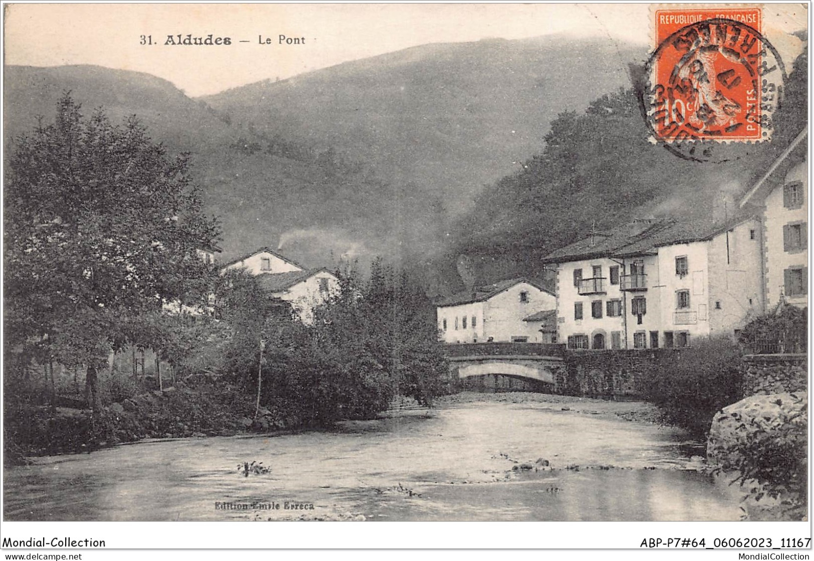 ABPP7-64-0566 - ALDUDES - Le Pont - Aldudes