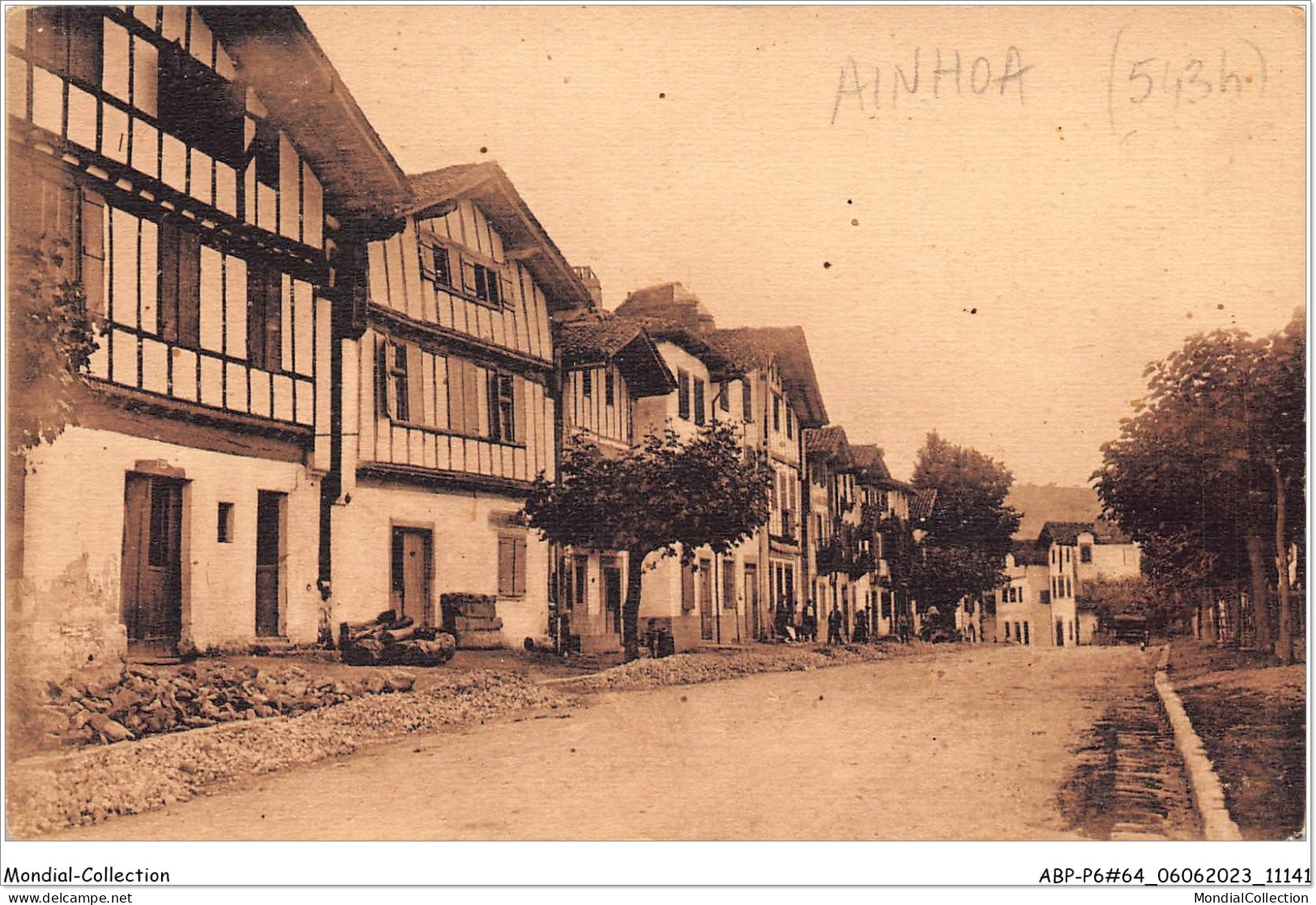 ABPP6-64-0553 - Pittoresque Village Basque D'AINHOA - Ainhoa