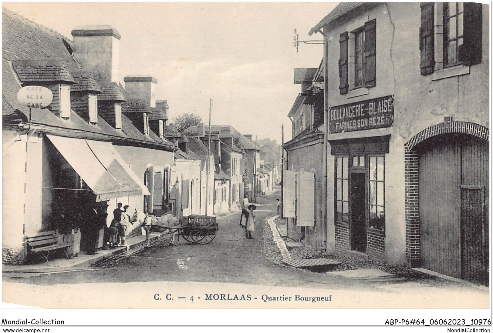 ABPP6-64-0471 - MORLAAS - Quartier Bourgneuf BOULANGERIE - Morlaas