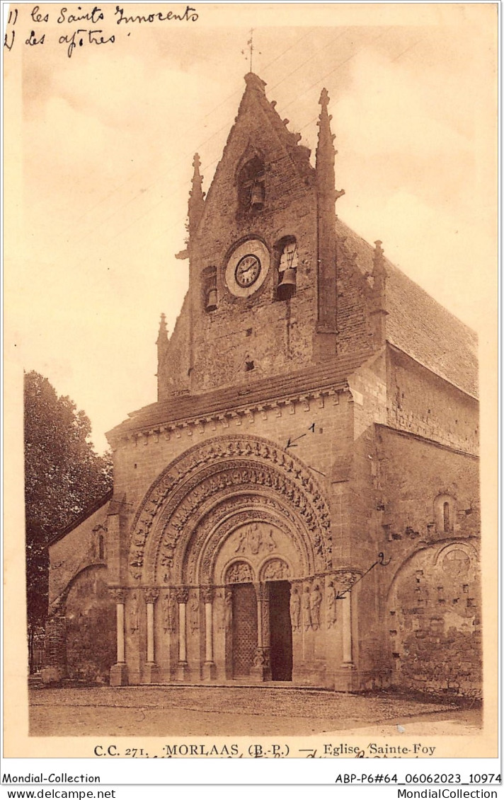 ABPP6-64-0470 - MORLAAS - Eglise Sainte-Foy - Morlaas