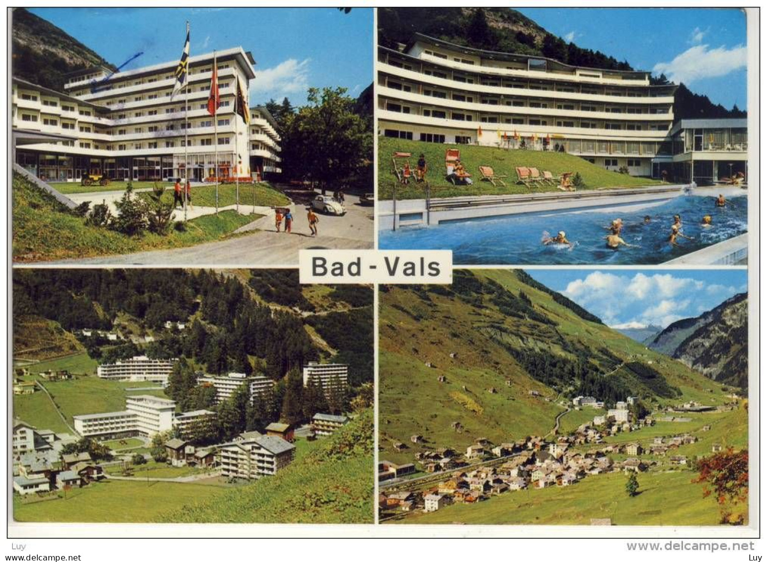 BAD - VALS, GR - Mehrbildkarte ,   Nice Stamp - Vals