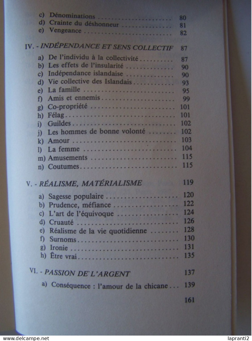 L'ISLANDE. "MOEURS ET PSYCHOLOGIE DES ANCIENS ISLANDAIS"     100_2911 A 100_2915T - Non Classés