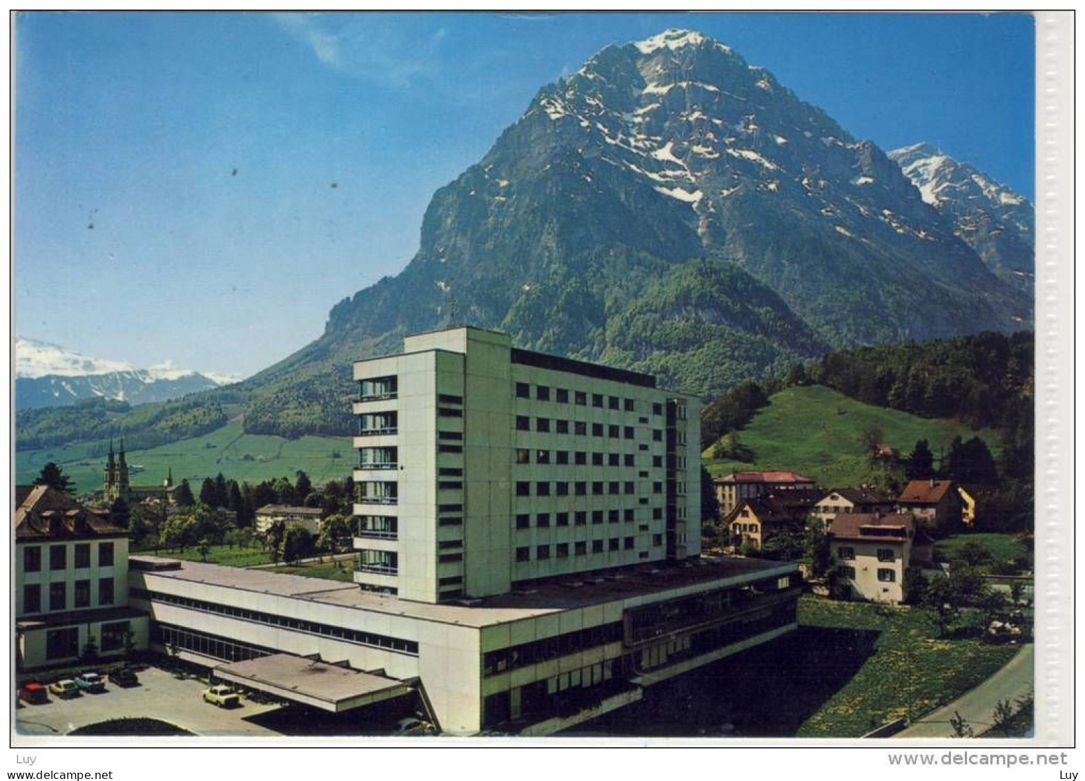 Kantons-Spital GLARUS Mit Vorderglärnisch, Hospital, Krankenhaus - Glaris Sur