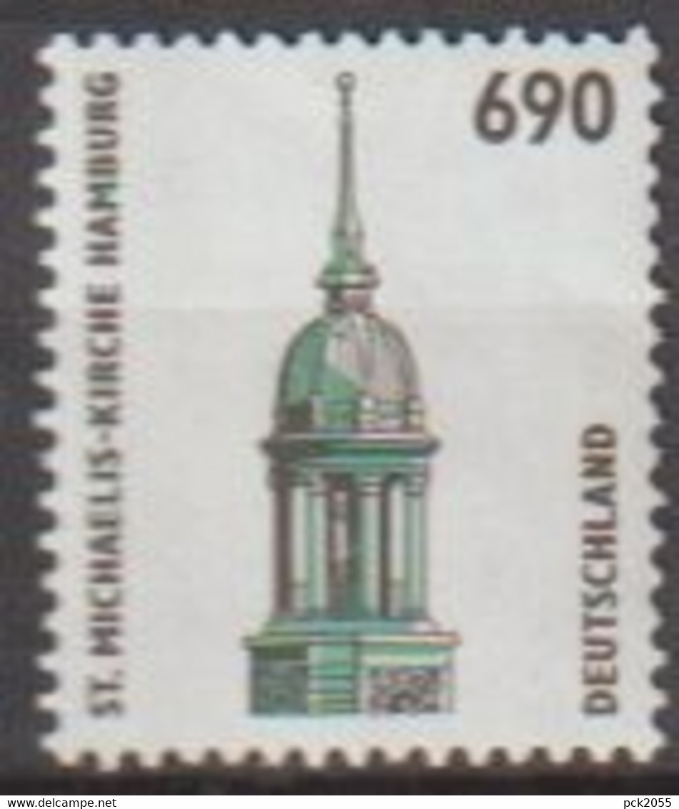 BRD 1996 MiNr.1860  ** Postfrisch St. Michaelis-Kirche, Hamburg (A 1771 )günstige Versandkosten - Nuevos