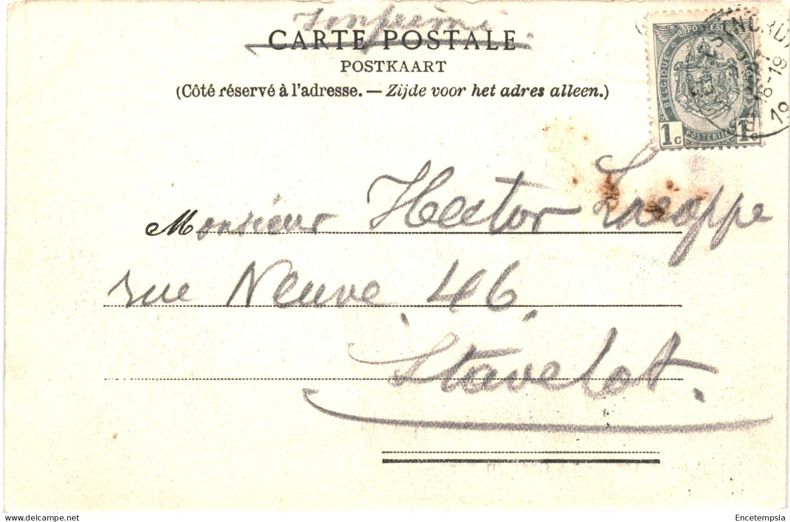 CPA Carte Postale Belgique Bruxelles Gare Du Nord  Animée Début 1900 VM77766 - Spoorwegen, Stations