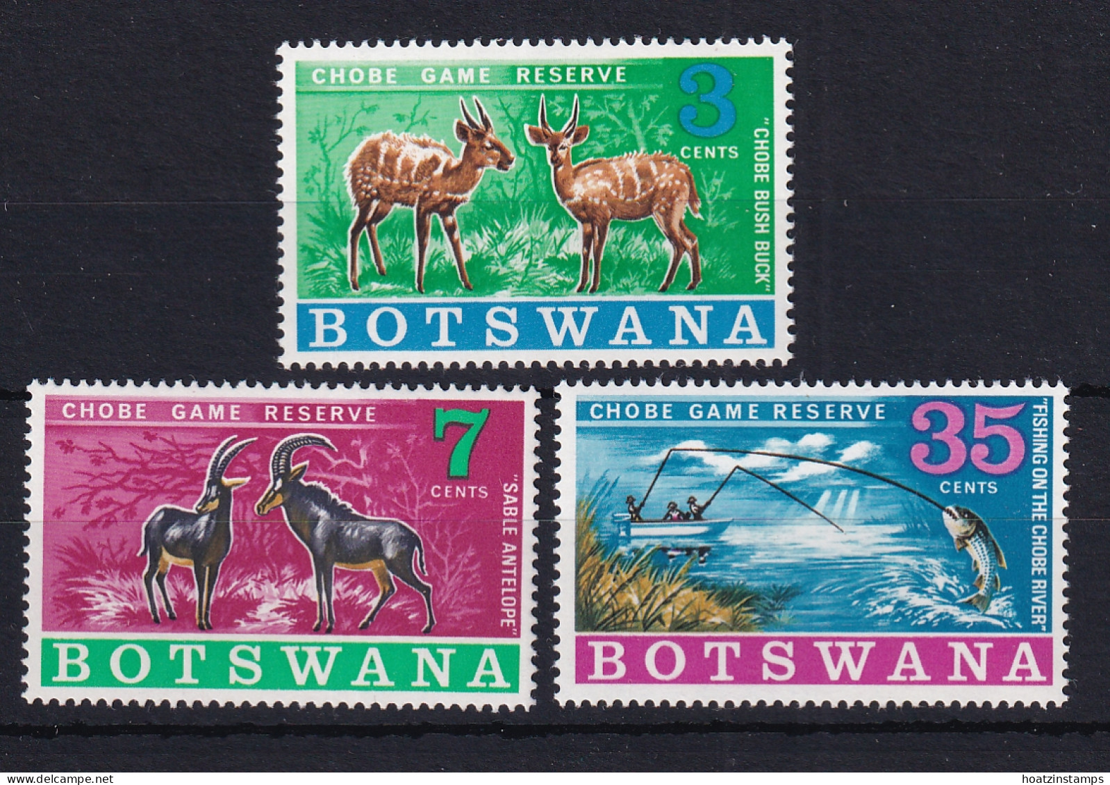 Botswana: 1967   Chobe Game Reserve    MNH - Botswana (1966-...)