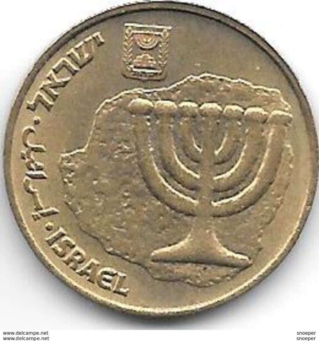 *israel 10 AGAROT 1998 KM 173 Unc - Israel