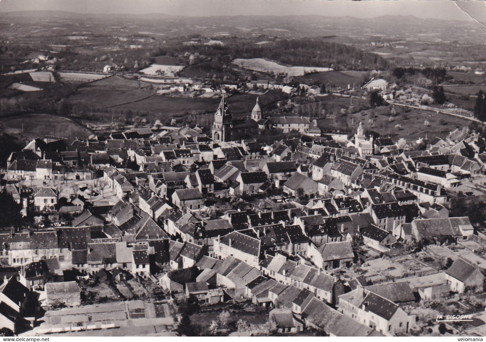 19414 Cpsm 23 Bénévent L'Abbaye - Vue Aérienne - Benevent L'Abbaye