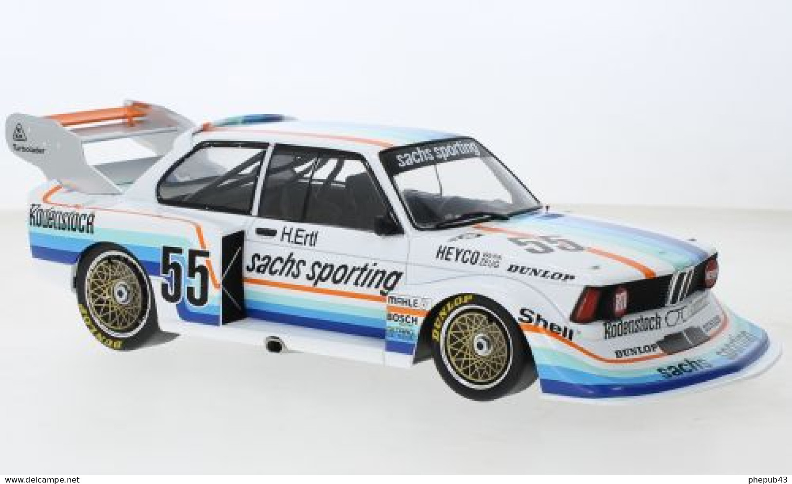 BMW 320 Gr.5 - Sachs - DRM Hockenheim 1978 #55 - Harald Ertl - Model Car Group (1:18) - Altri & Non Classificati