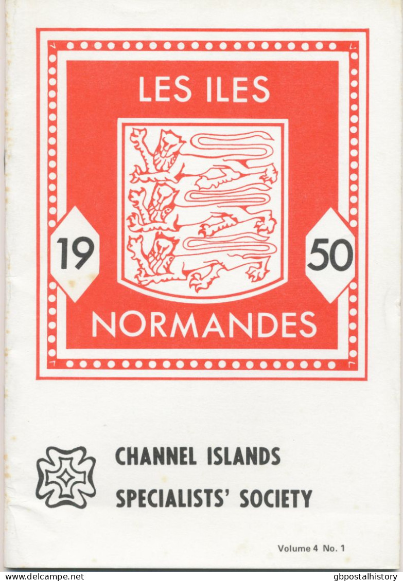 GB Channel Islands Specialists' Society Volume 4 No. 1 1981, 32p. Jersey Postal Service (14 Pages), Postage Paid Franks - Filatelie En Postgeschiedenis