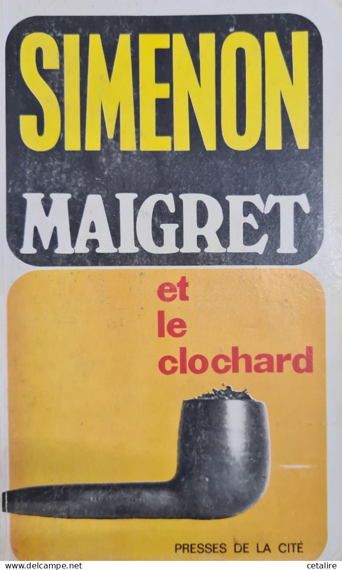 Maigret Et Le Clochard Simenon 1970 +++BON ETAT+++ - Simenon