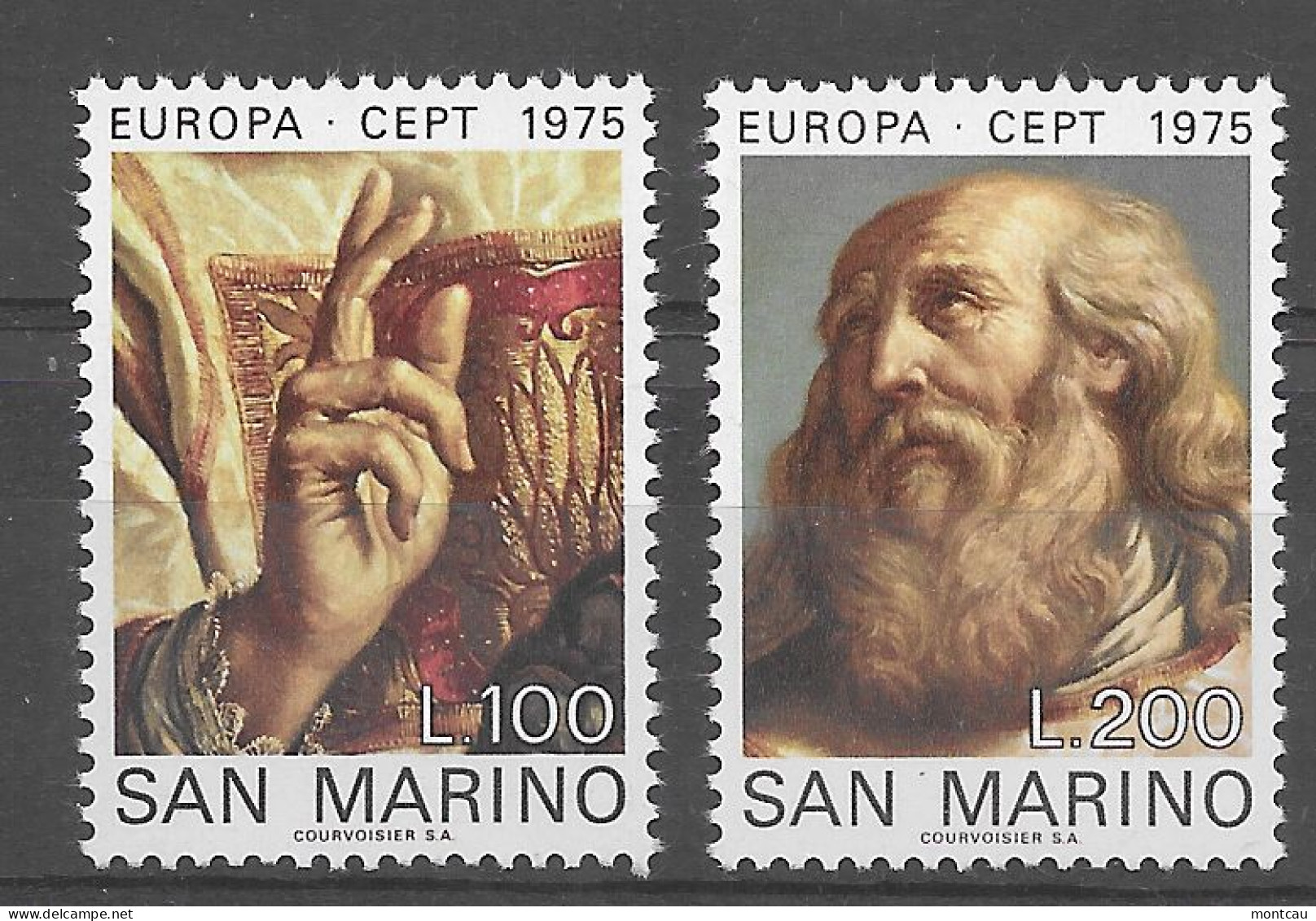 San Marino 1975.  Europa Mi 1088-89  (**) - 1975