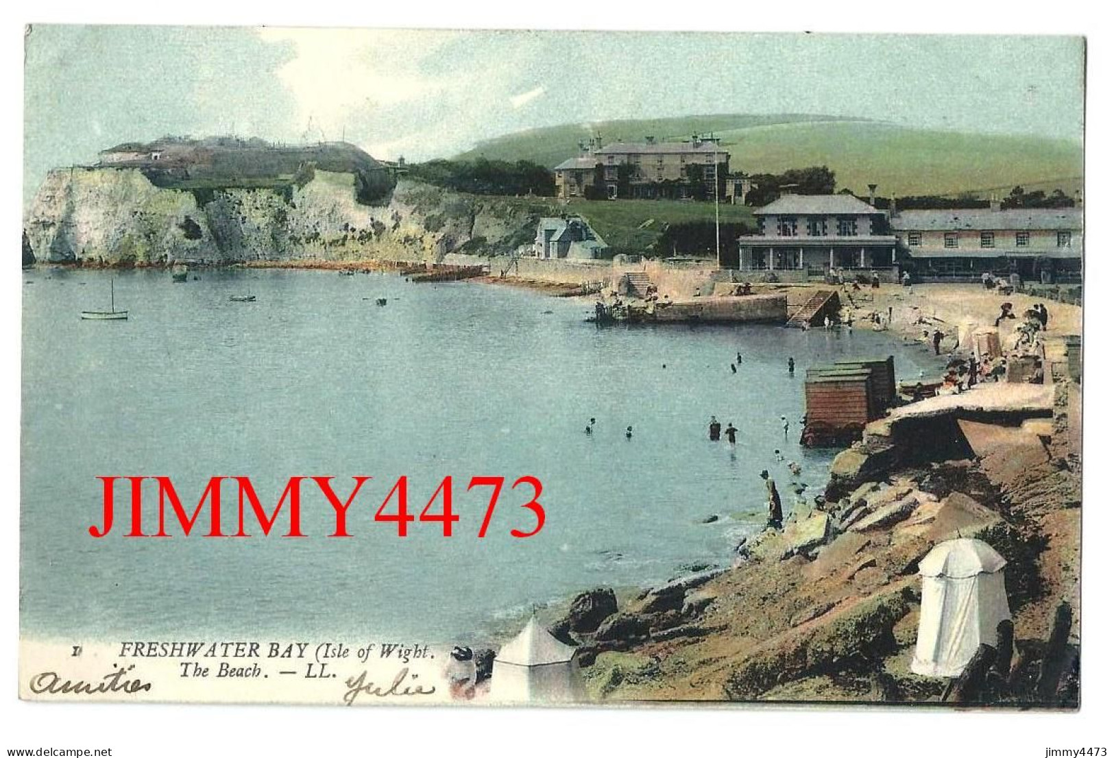 FRESHWATER BAY En 1905 - The Beach ( Isle Of Wight Portsmouth England ) N° 1 - L L - Portsmouth