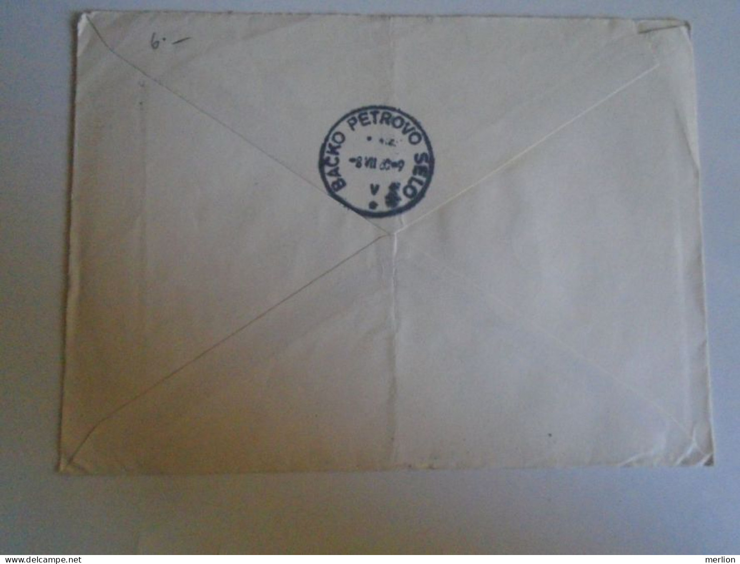 ZA490.14   Cover  Yugoslavia  -Maribor Slovenia  1960  Lenin  Stamp  Sent To Backo Petrovoselo   Vojvodina - Lettres & Documents