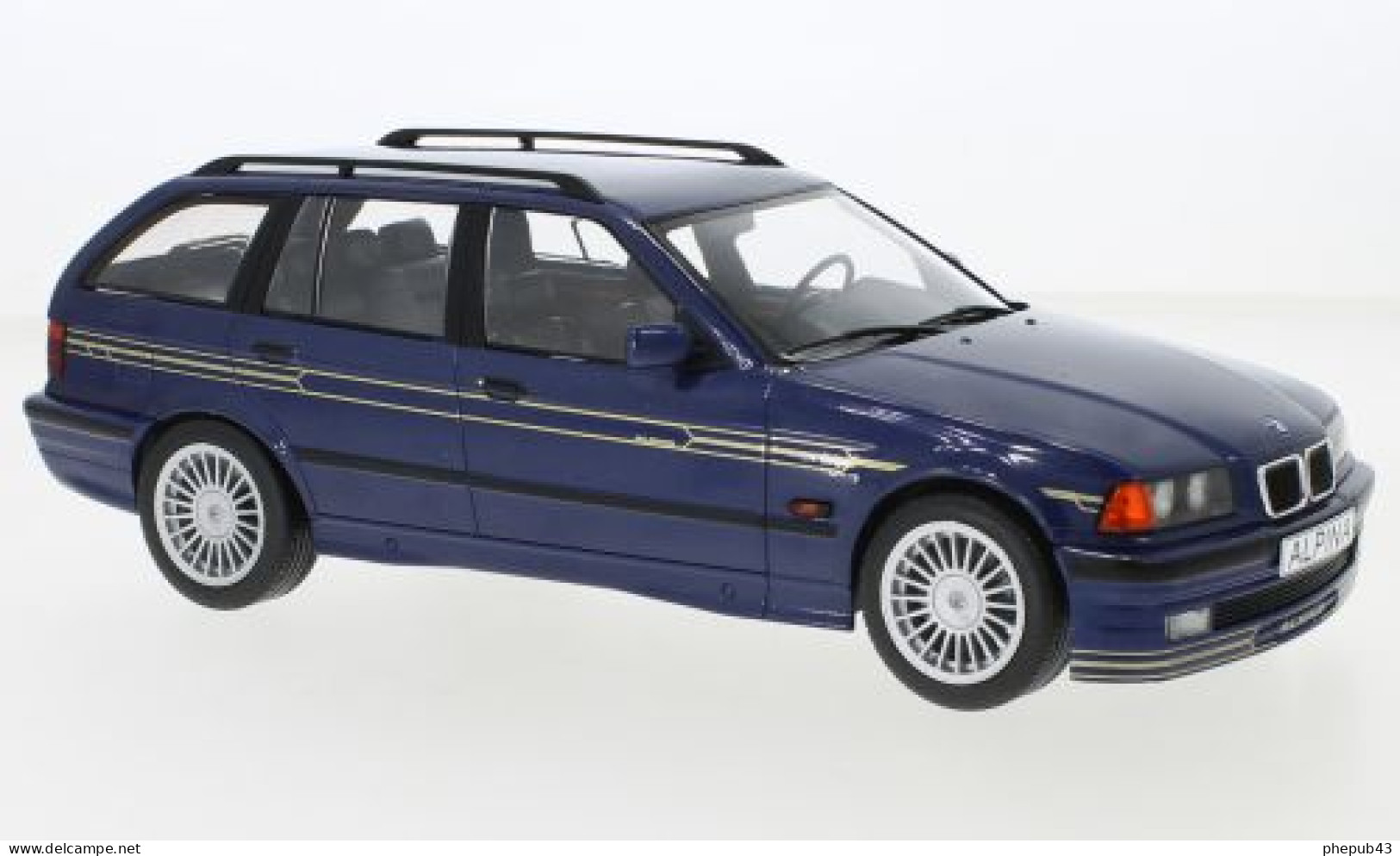 BMW Alpina B3 3.2 Touring (Basis E36) - 1995 - Blue Metallic - Model Car Group (1:18) - Other & Unclassified