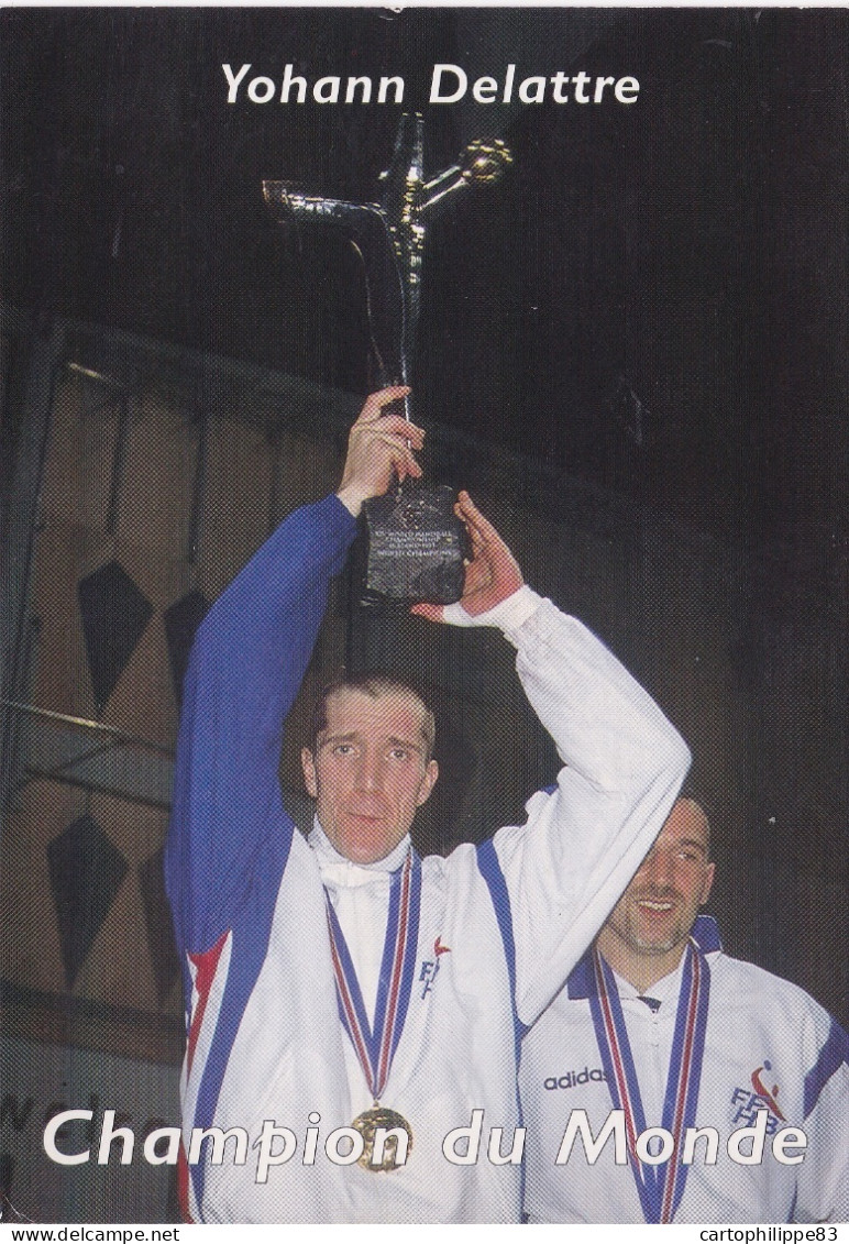 19 CPM EQUIPE DE HANDBALL 1995 CHAMPION DU MONDE EN ISLANDE