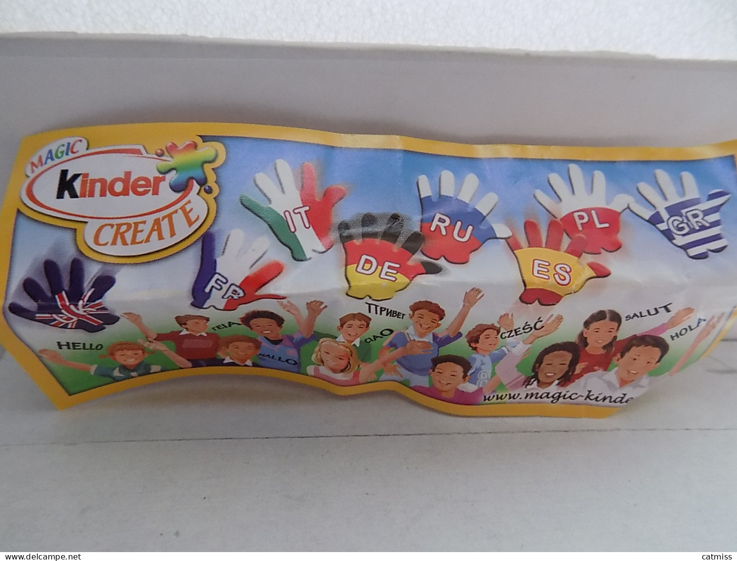 KINDER MONTABLE+BPZ+AUTOCOLLANT - Steckfiguren