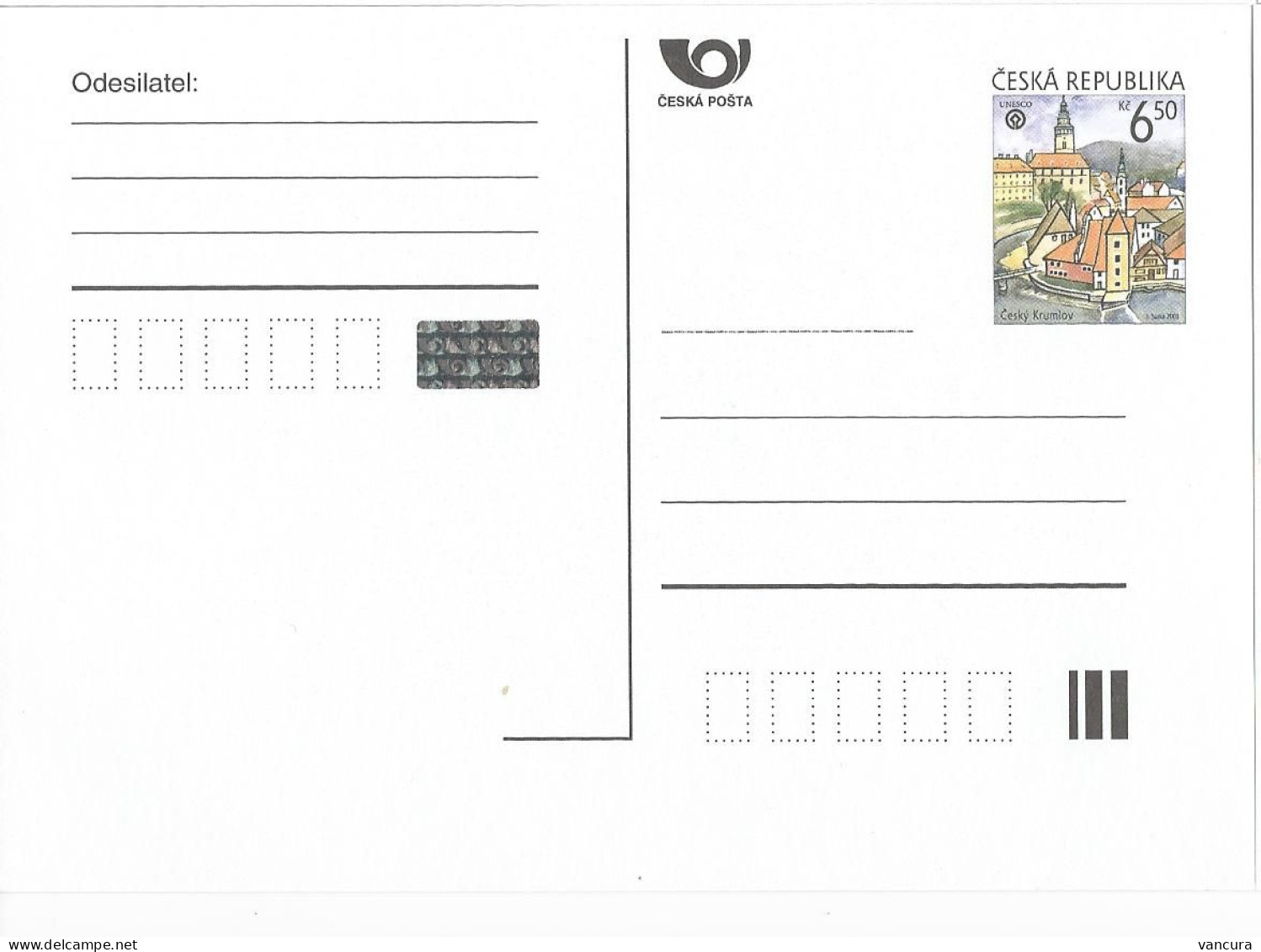 CDV 86 C Czech Republic Cesky Krumlov/Krummau 2005 - Cartes Postales